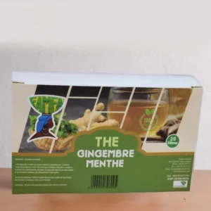 Thé gingembre menthe