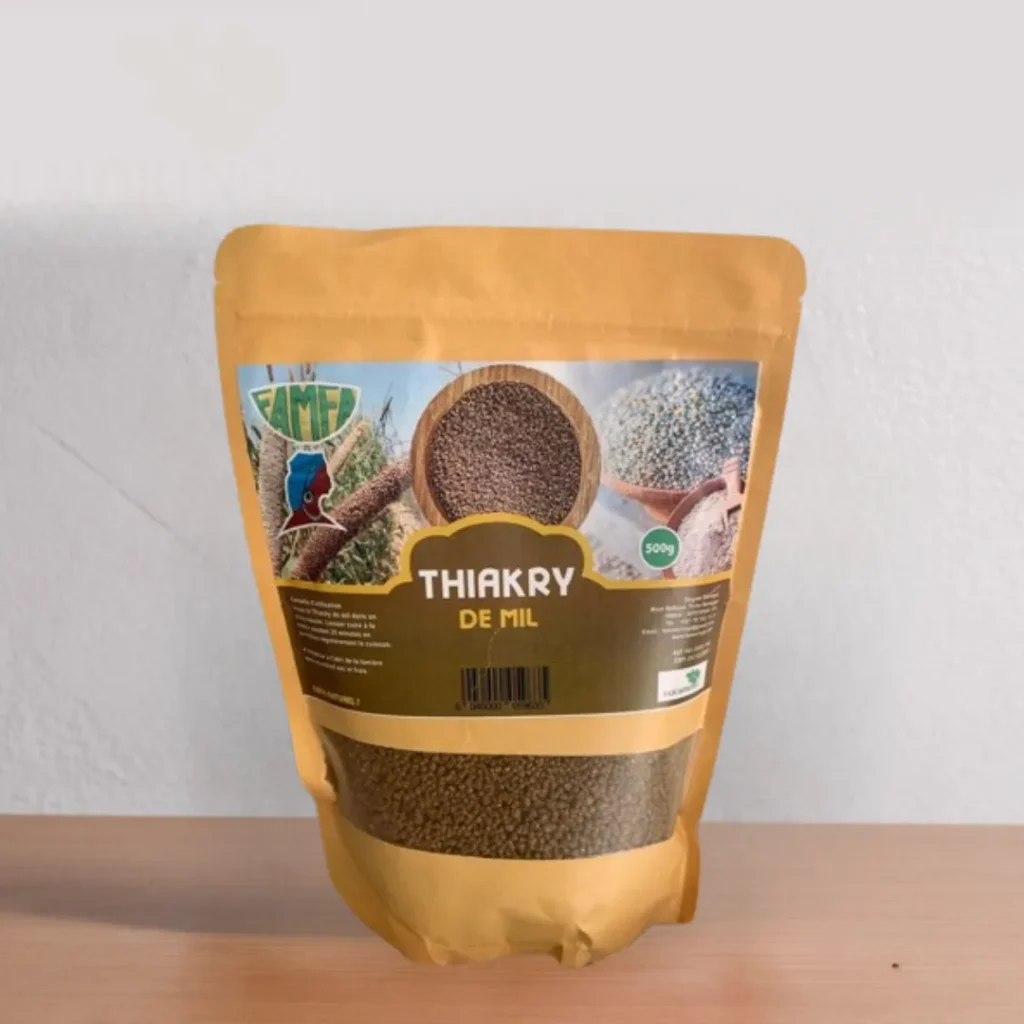 Thiakry de mil - FamMoringa Sénégal